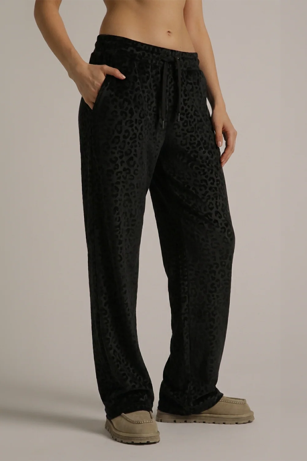Velvet Straight Pants - Image 21