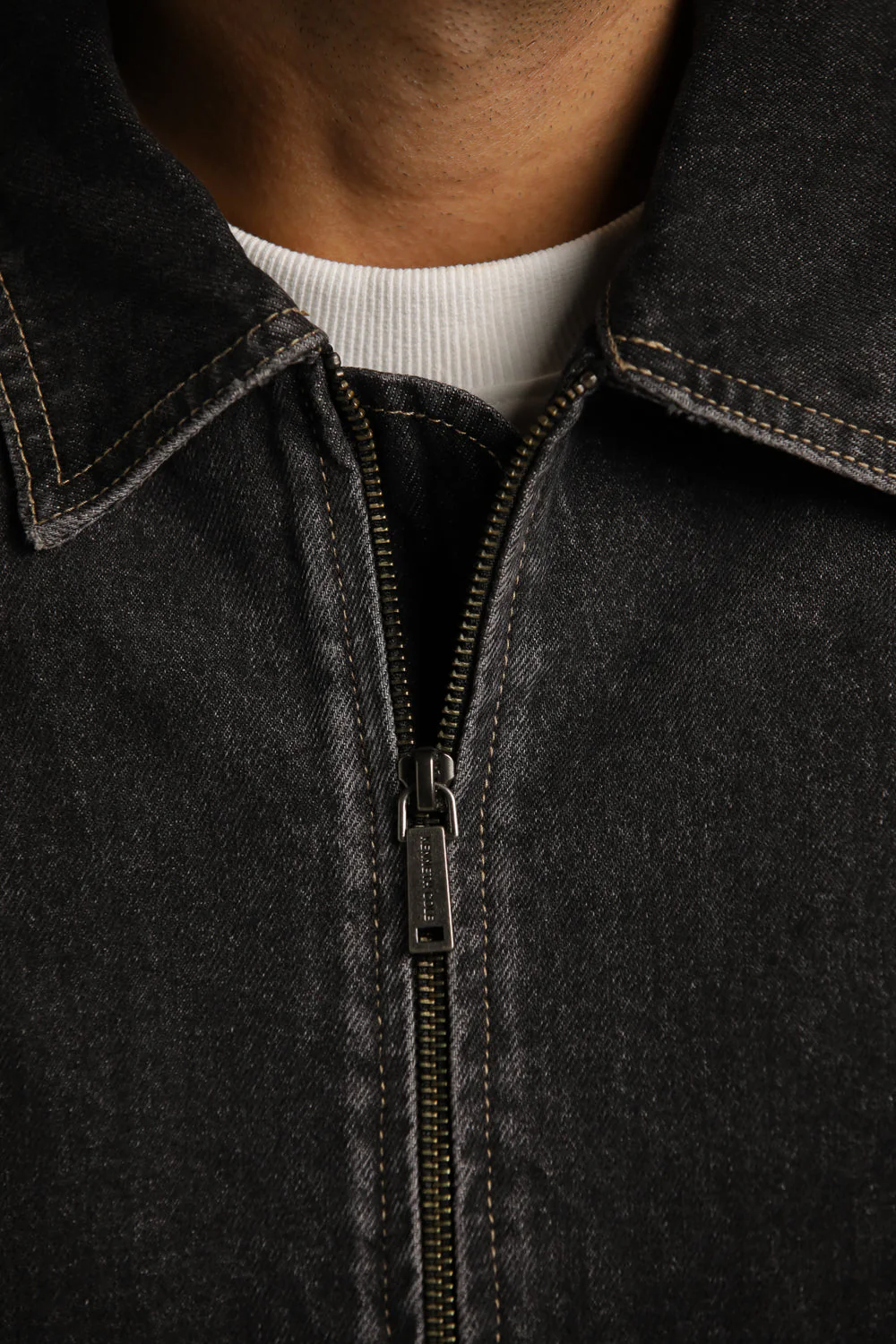 Bomber Denim Jacket - Image 4