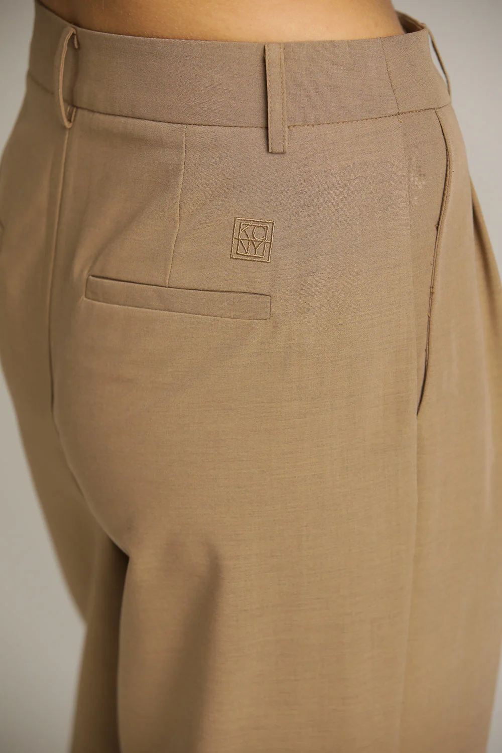 Wide Leg Tailored Pants - Image 4