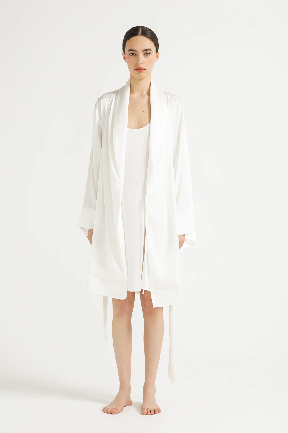 Wide sleeves Robe