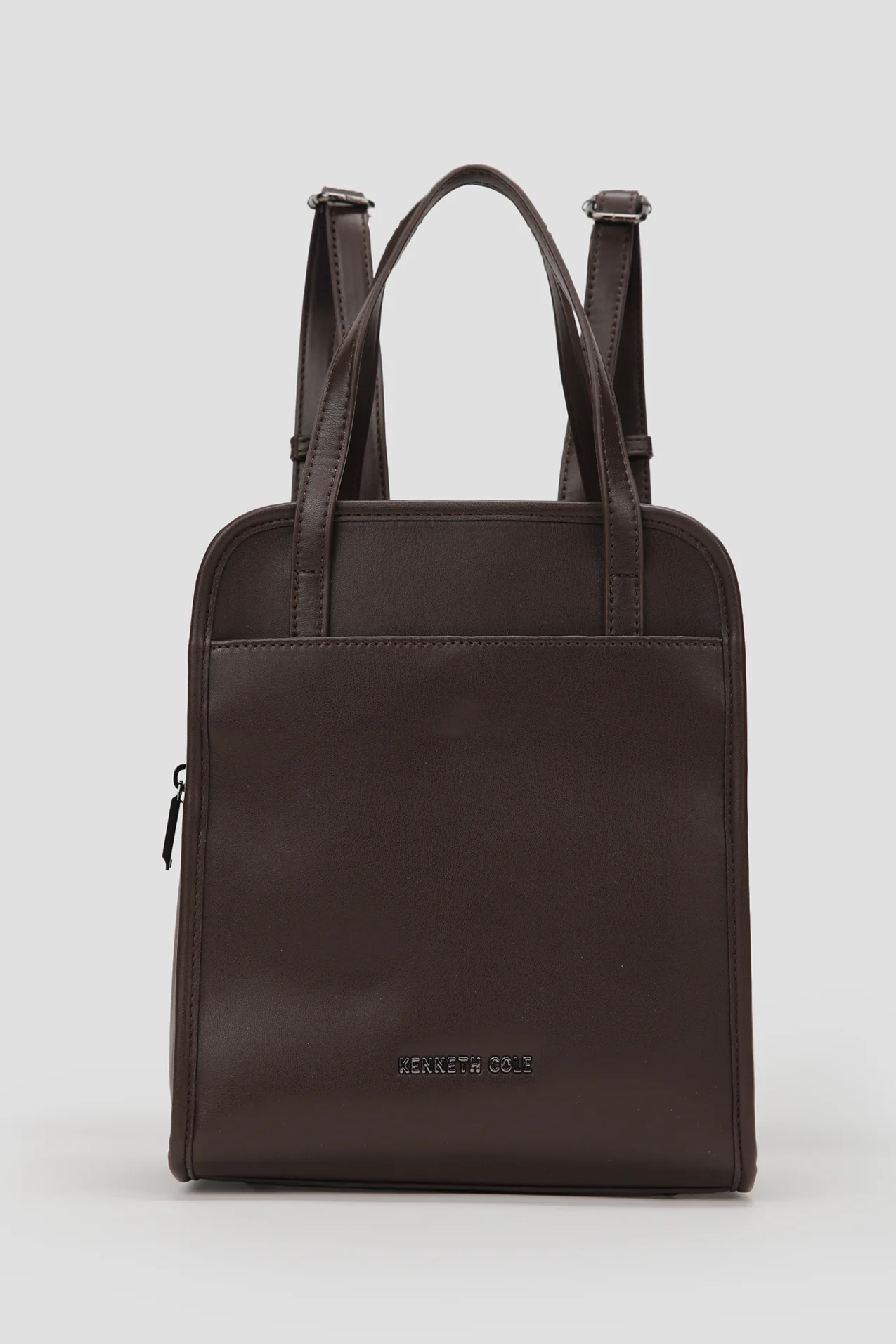 Faux Leather Backpack