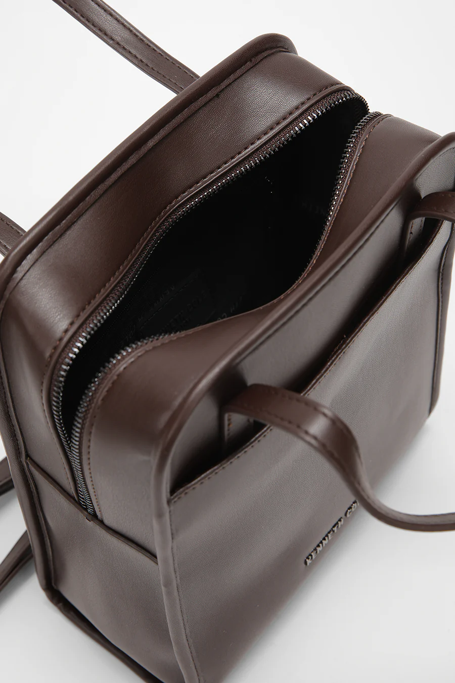 Faux Leather Backpack - Image 2
