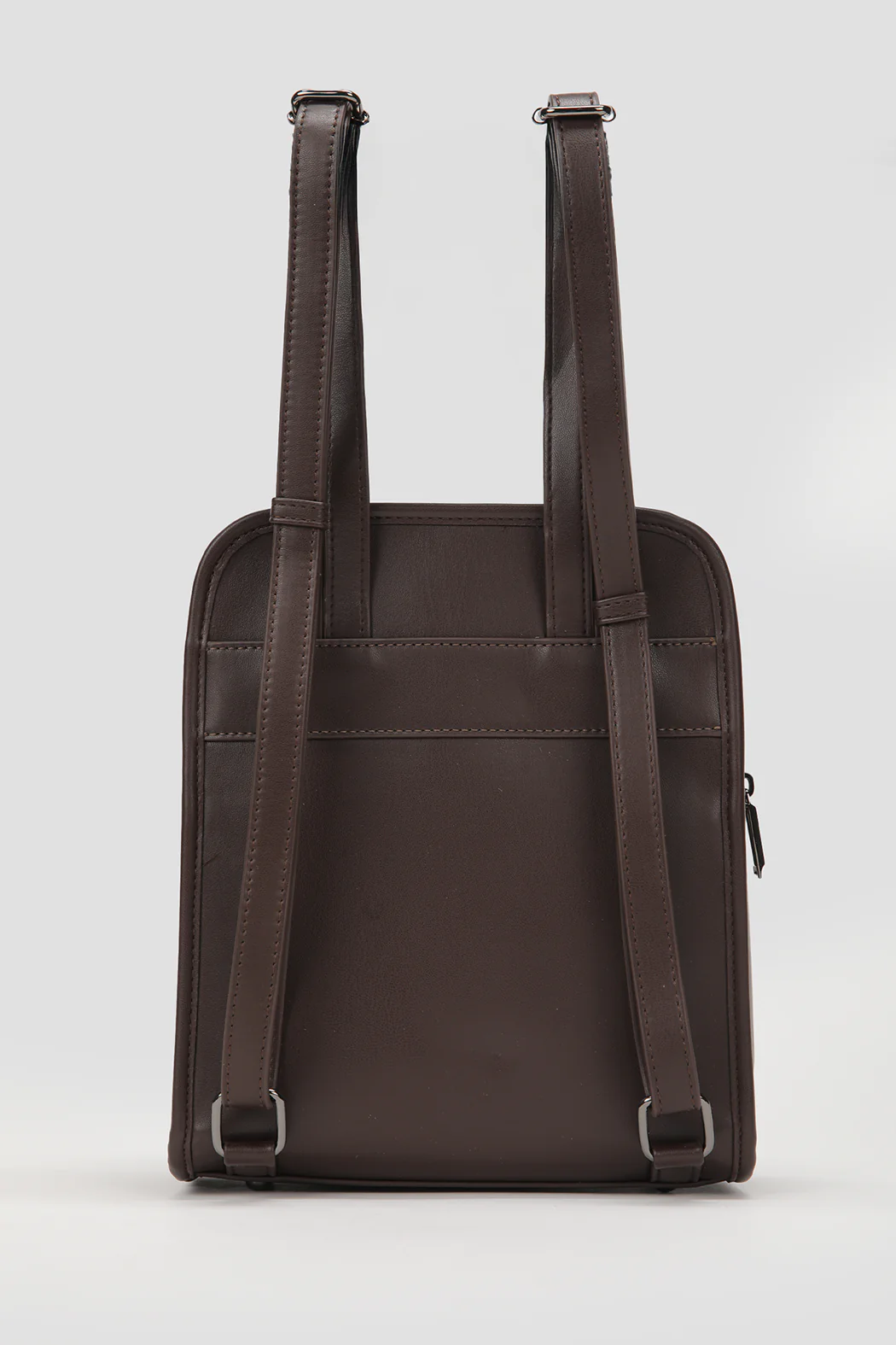 Faux Leather Backpack - Image 3