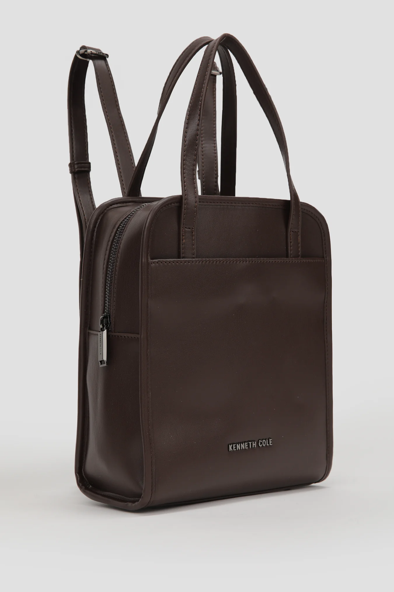 Faux Leather Backpack - Image 4