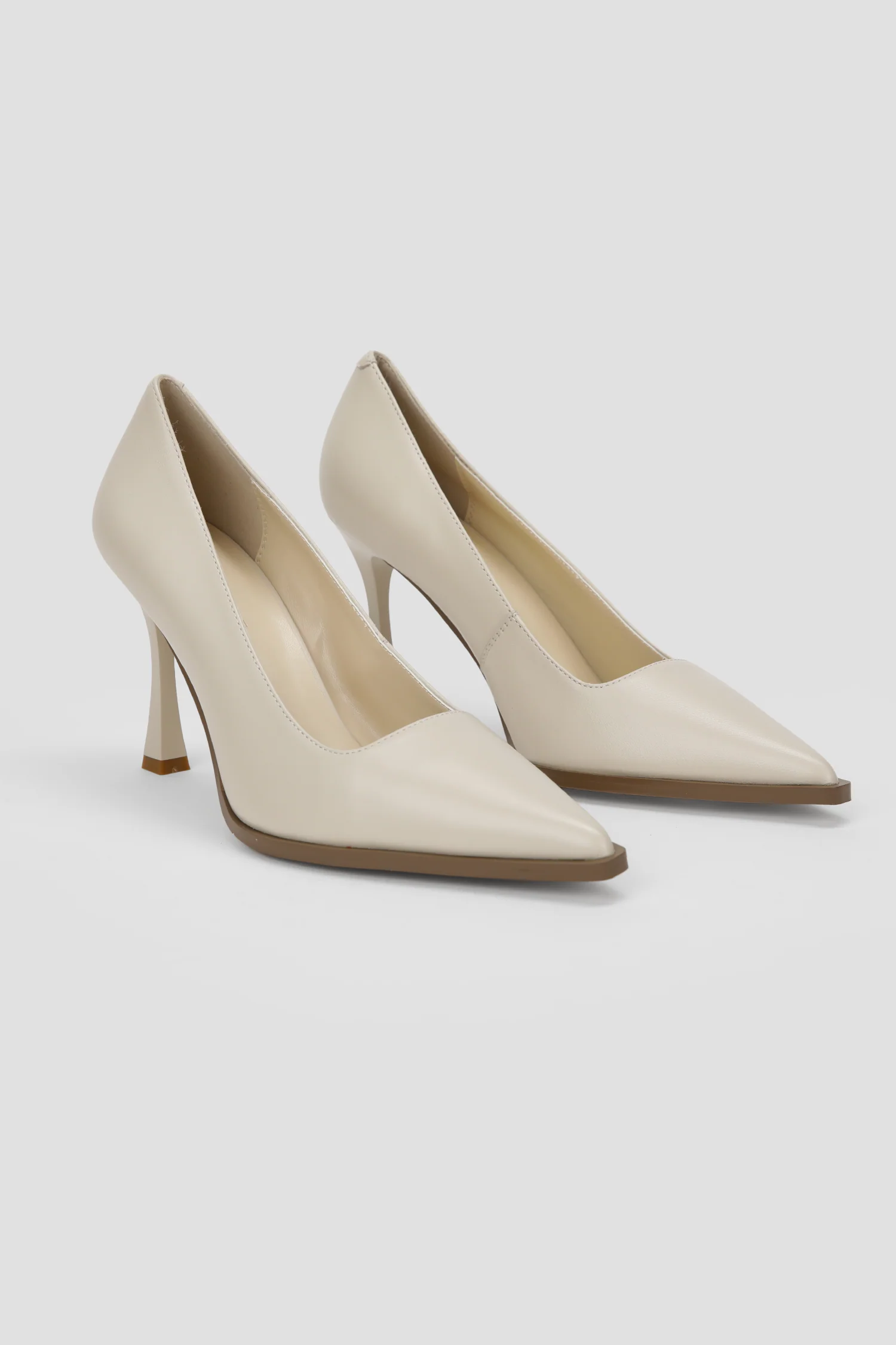Leather Pointed Heels - Image 8