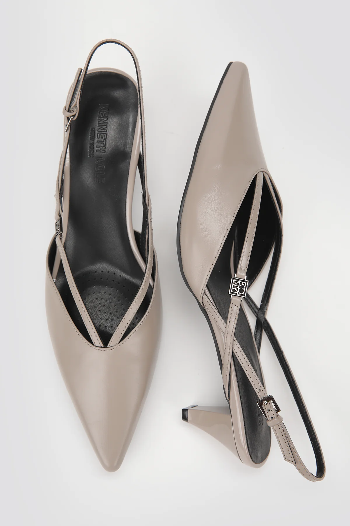 Leather Slingback Heels - Image 11