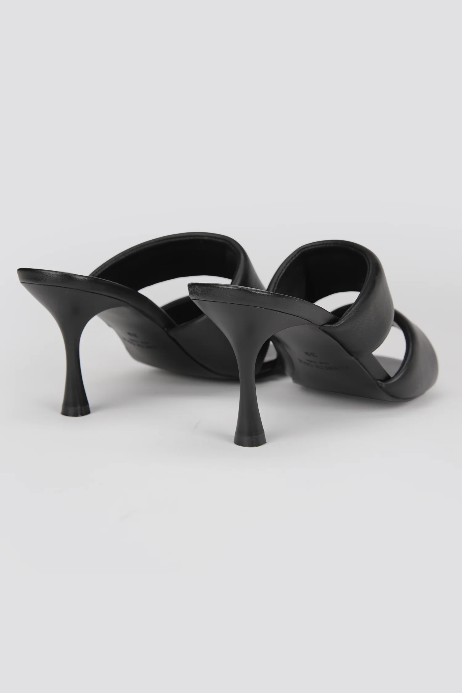 Leather Heeled Mules - Image 10