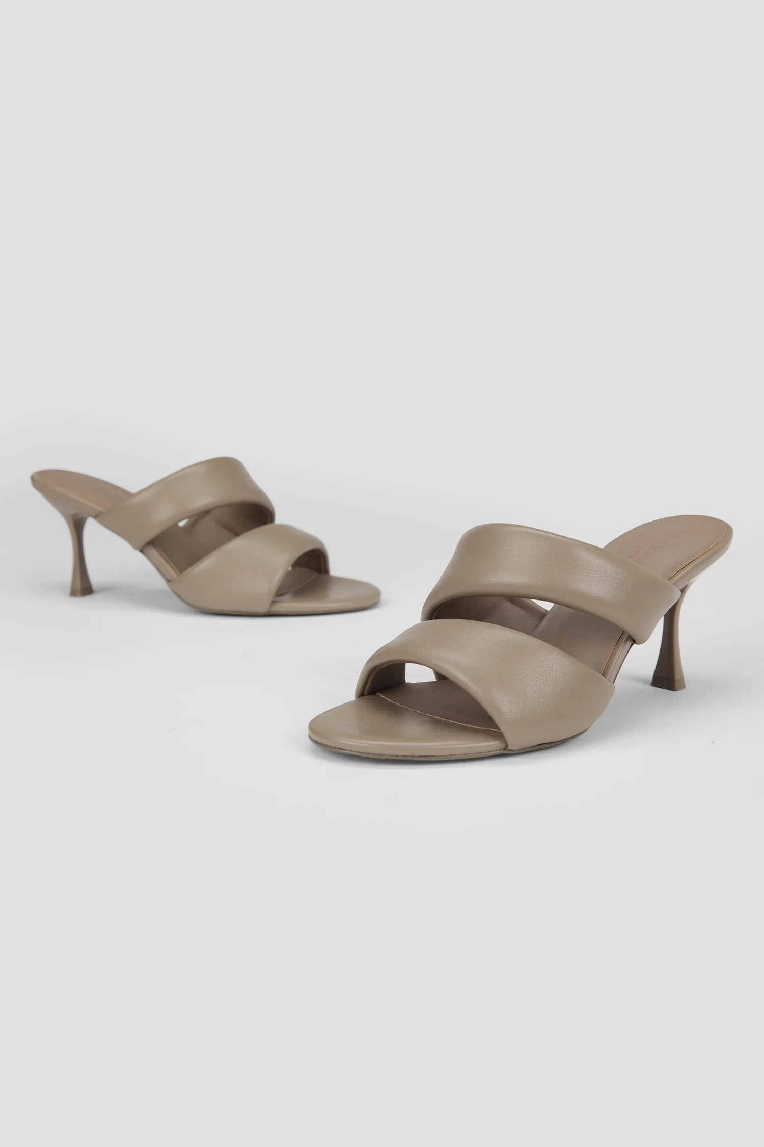 Leather Heeled Mules - Image 4
