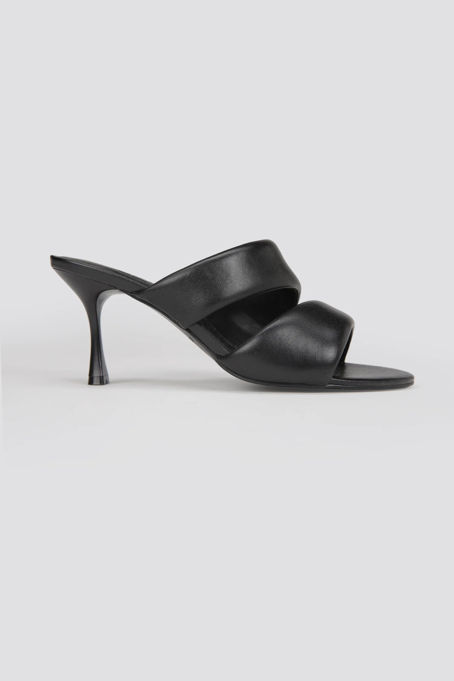 Leather Heeled Mules - Image 6