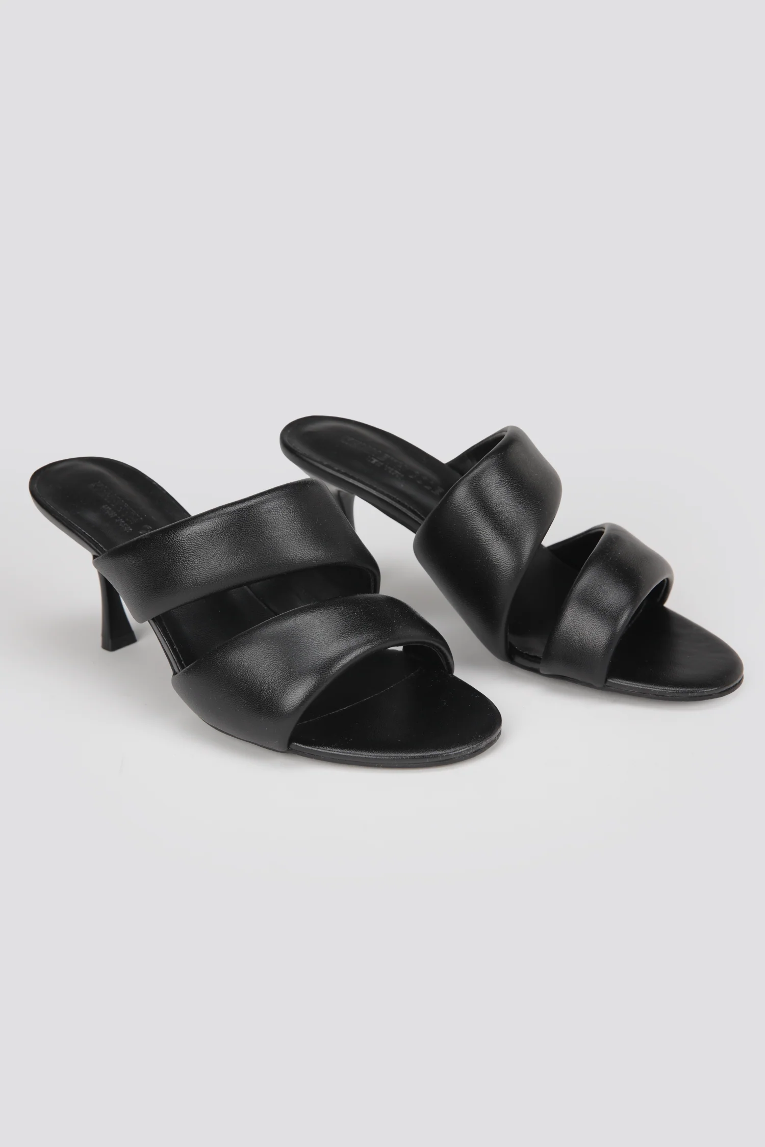 Leather Heeled Mules - Image 7