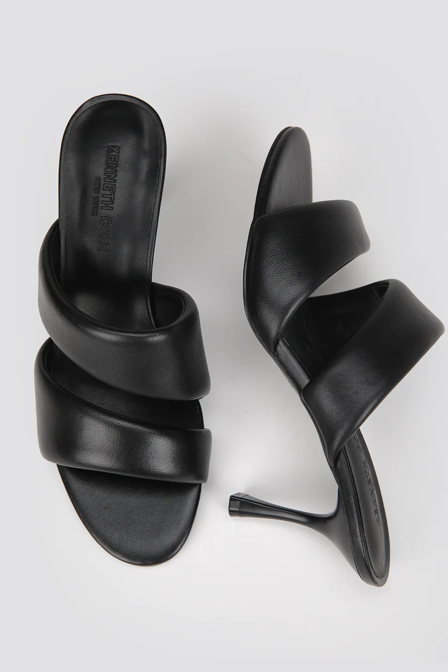 Leather Heeled Mules - Image 9