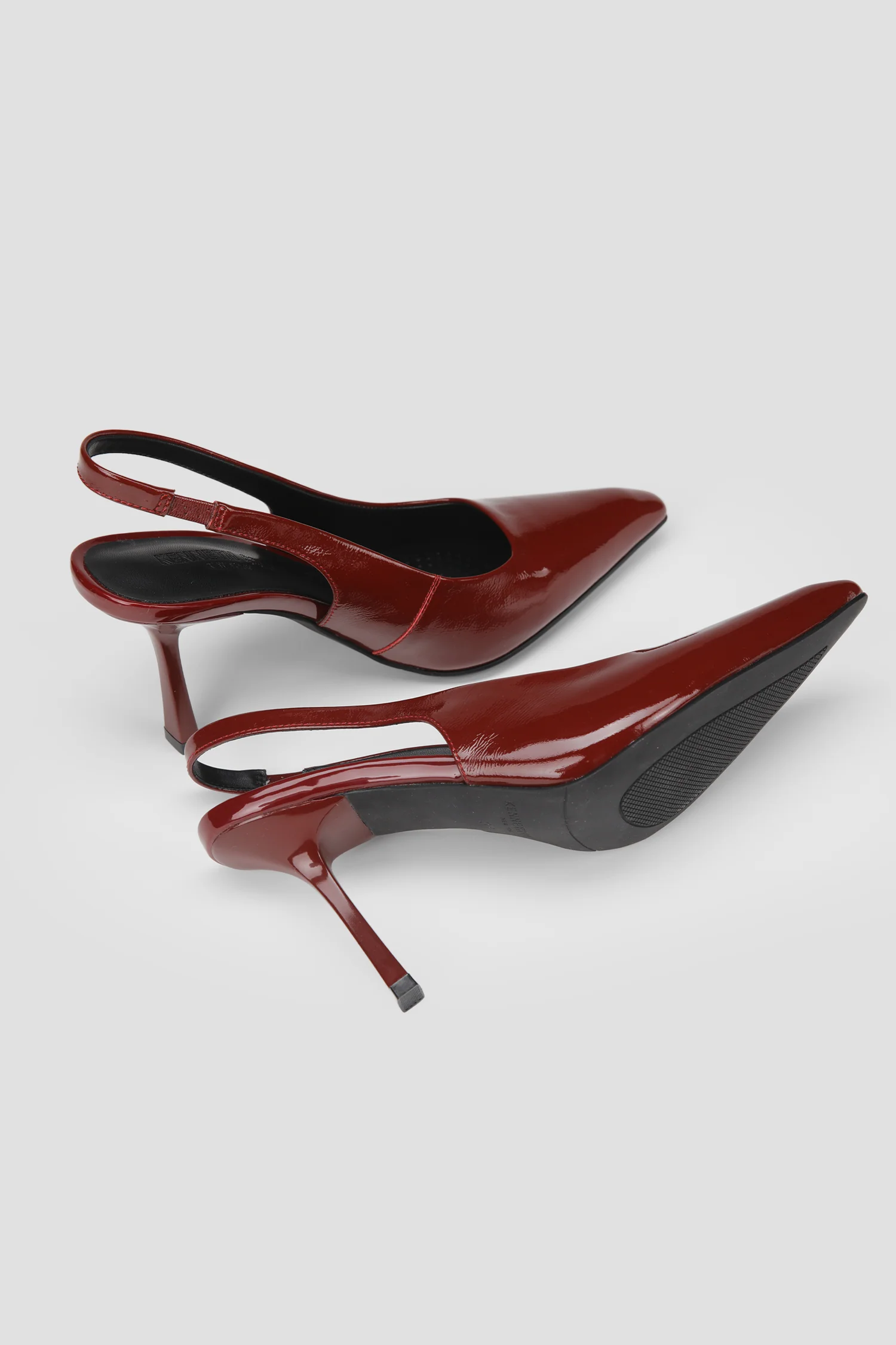 Leather Slingback Heels - Image 11