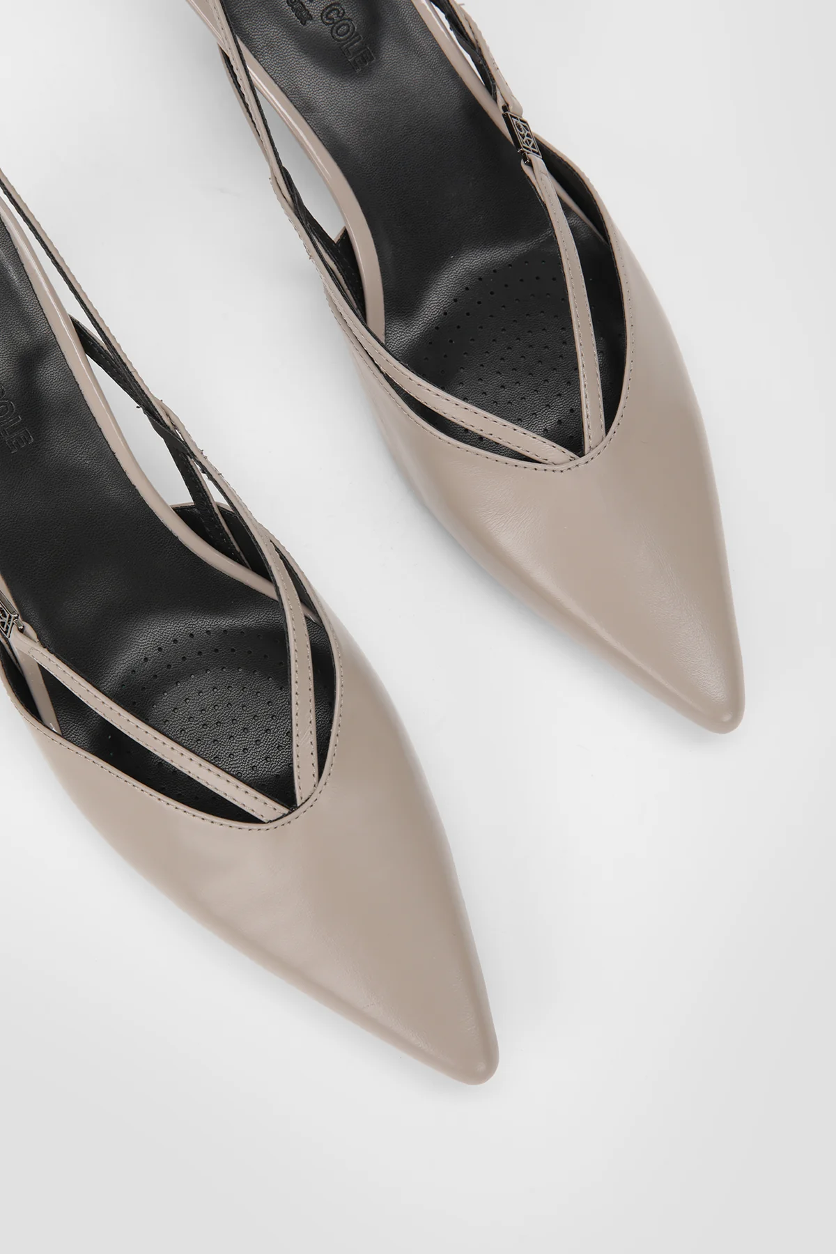 Leather Slingback Heels - Image 9
