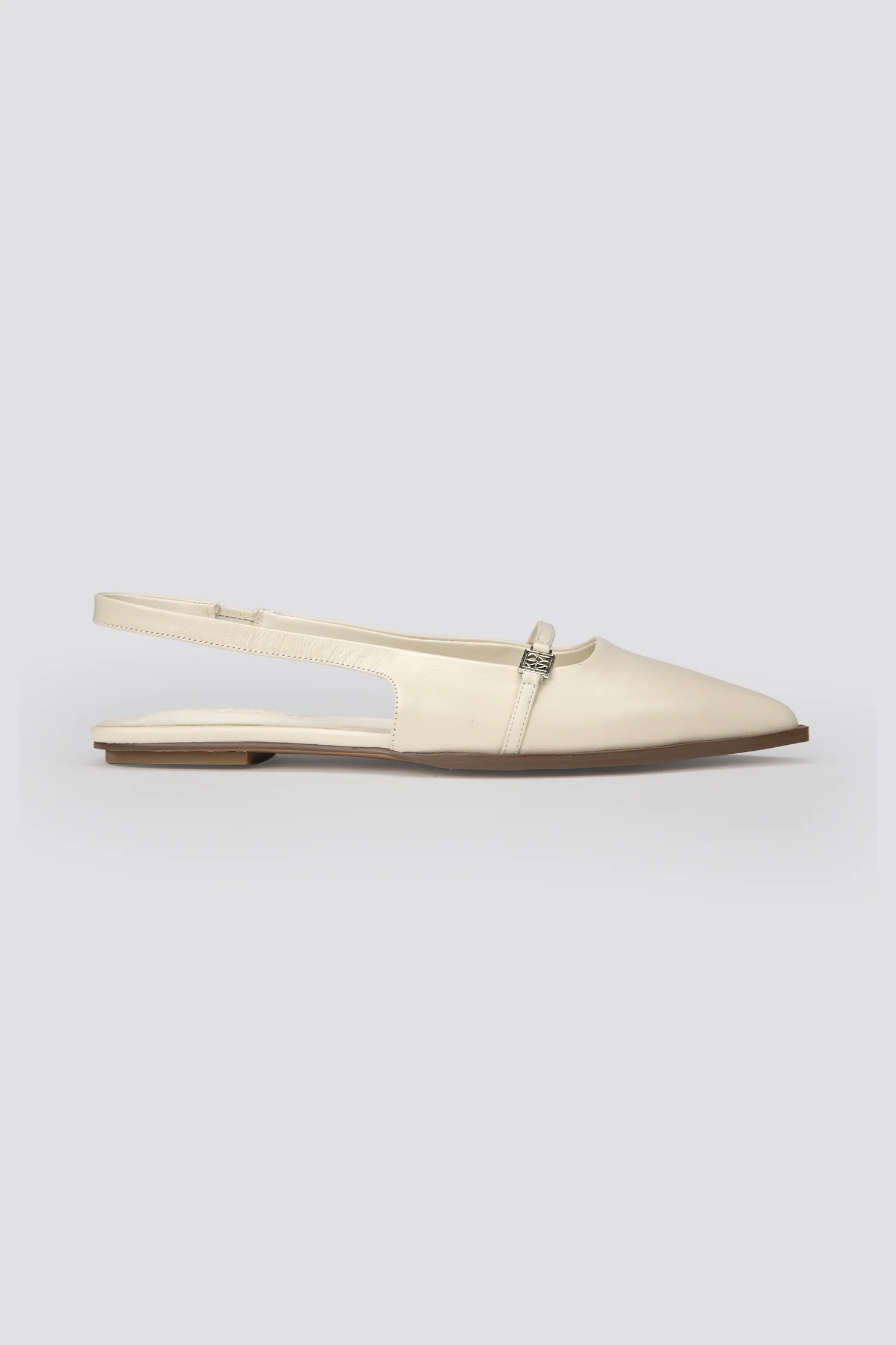 Leather Slingback Flats