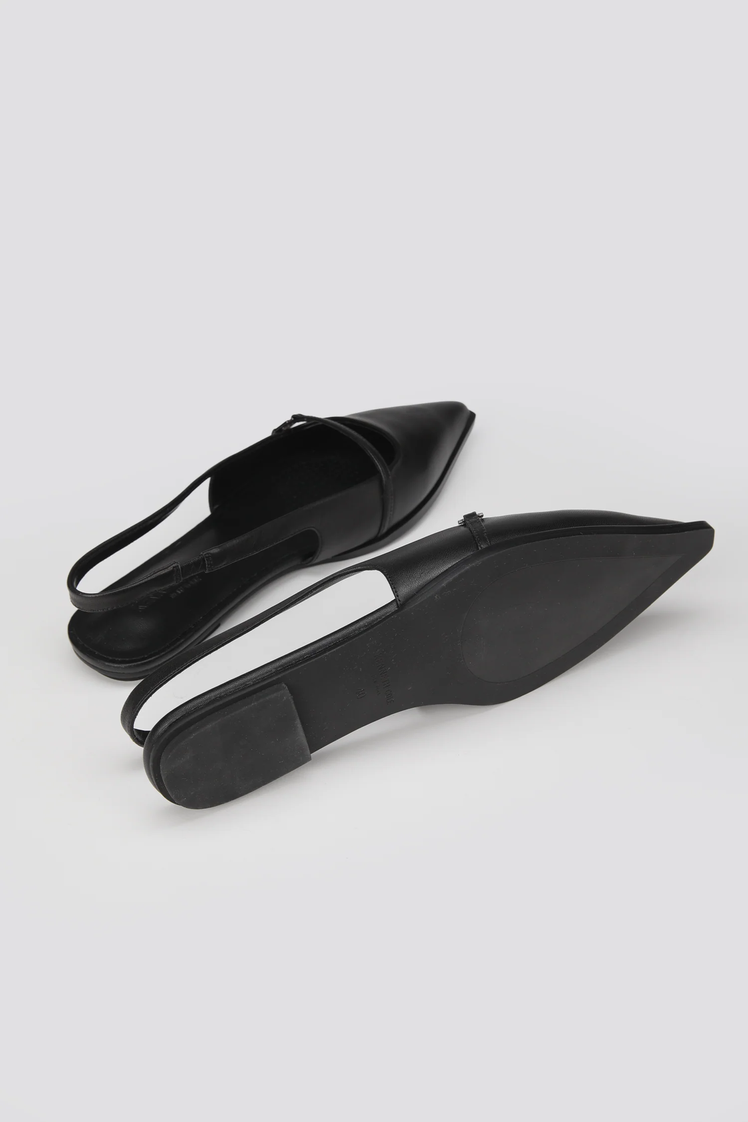 Leather Slingback Flats - Image 11