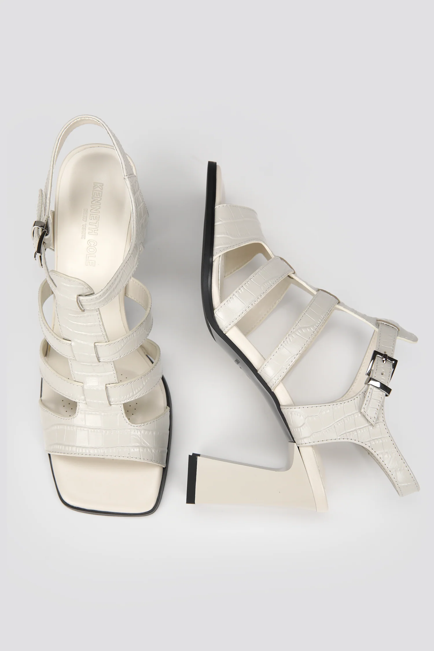 Leather Heeled Sandals - Image 5