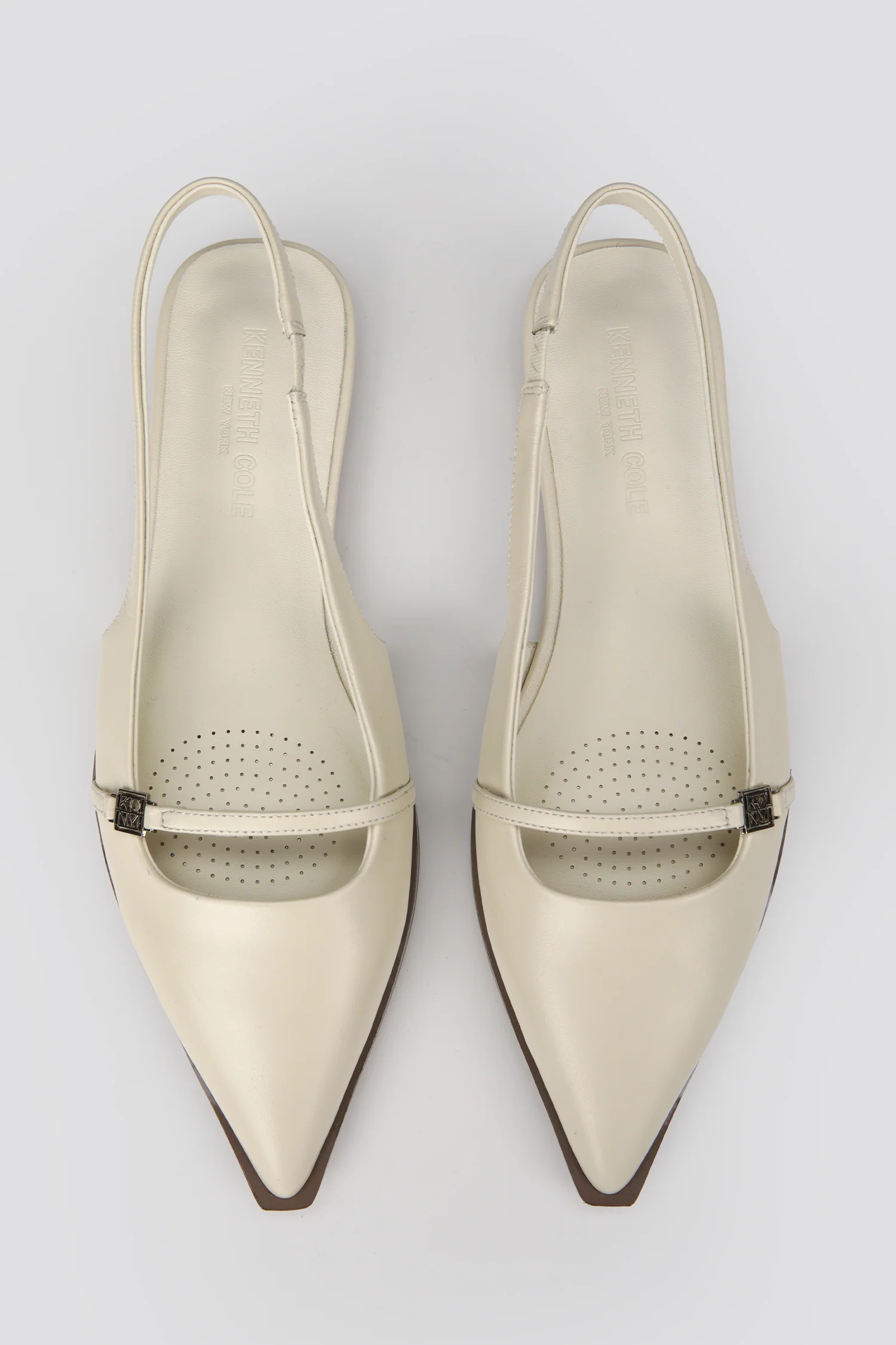 Leather Slingback Flats - Image 3