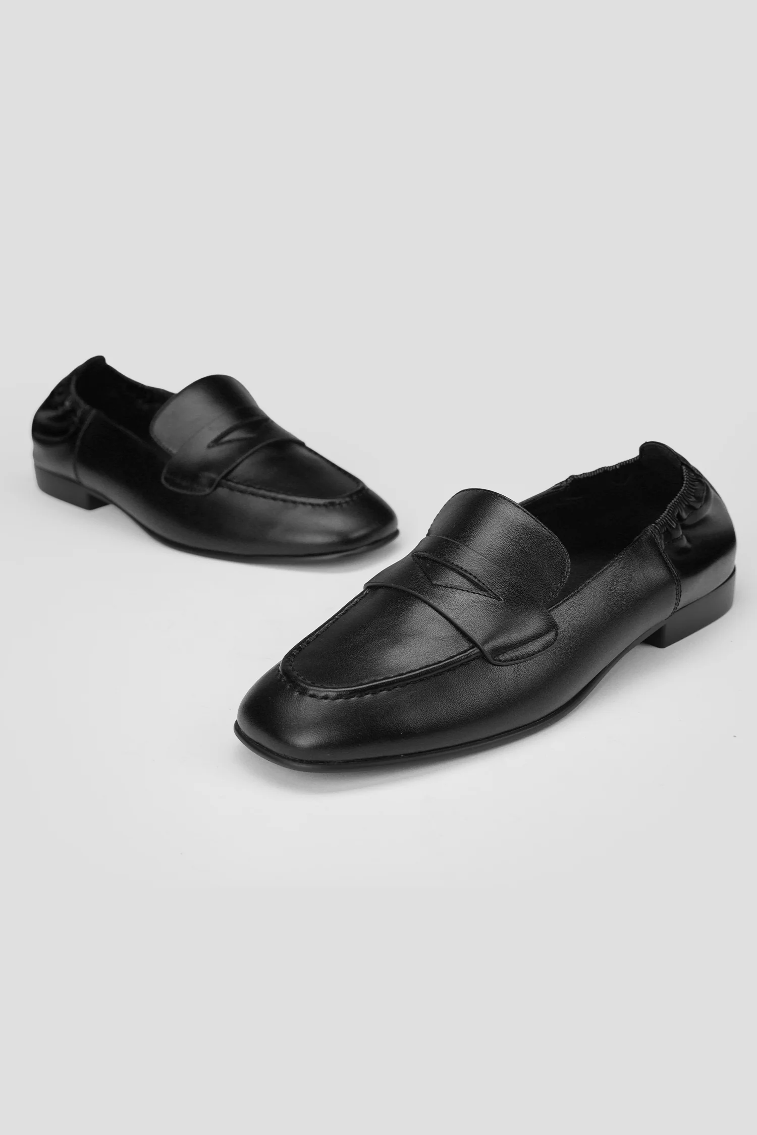 Faux Leather Loafers - Image 3