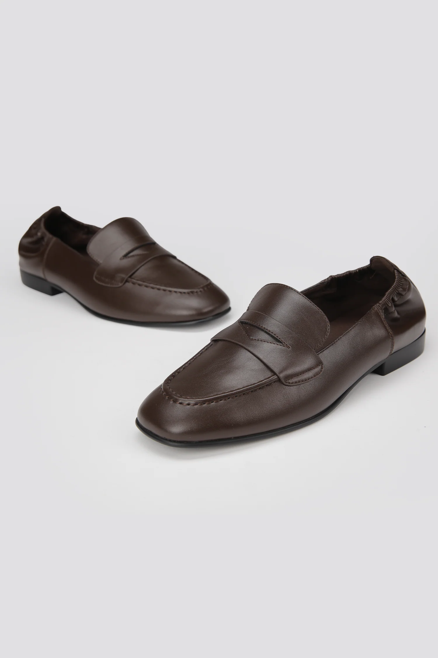 Faux Leather Loafers - Image 8