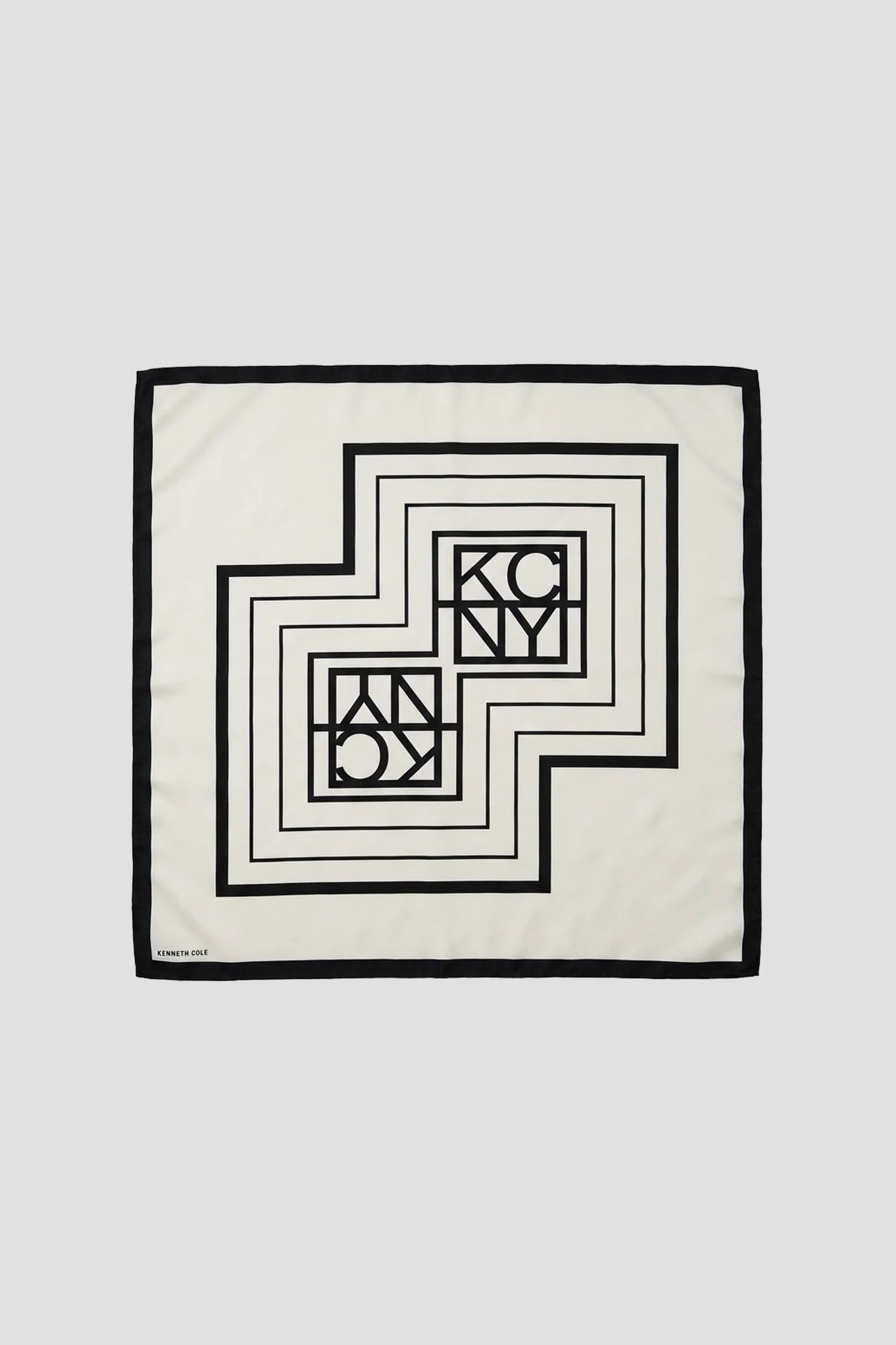 Geometric Logo Scarf - Image 3