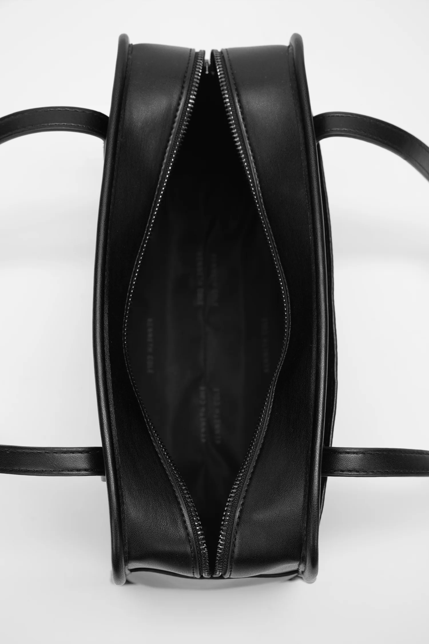 Structured Faux Leather Shoulder Bag - Image 7