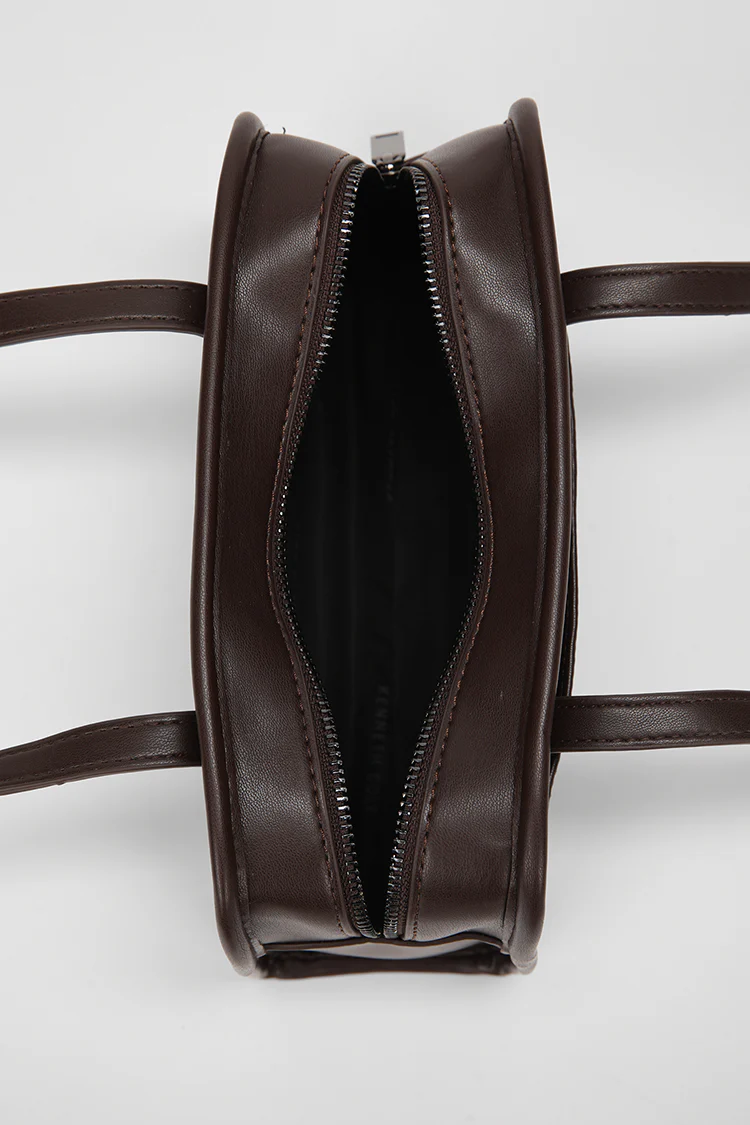 Faux Leather Shoulder Bag - Image 2