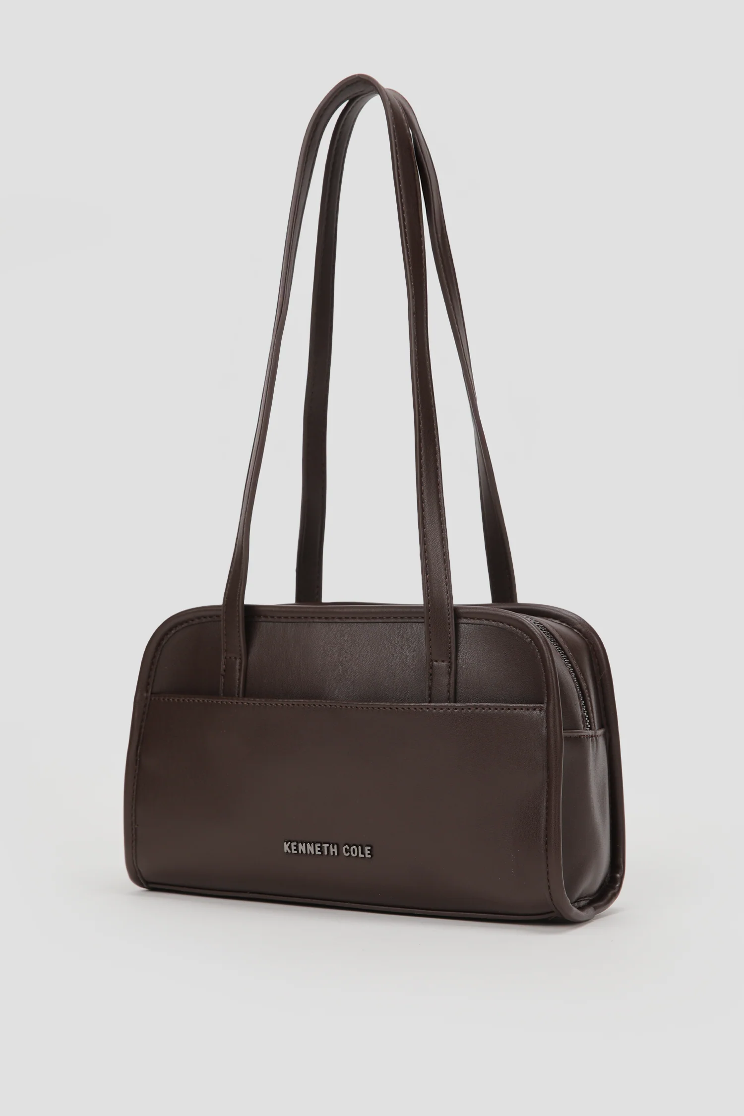 Faux Leather Shoulder Bag - Image 4