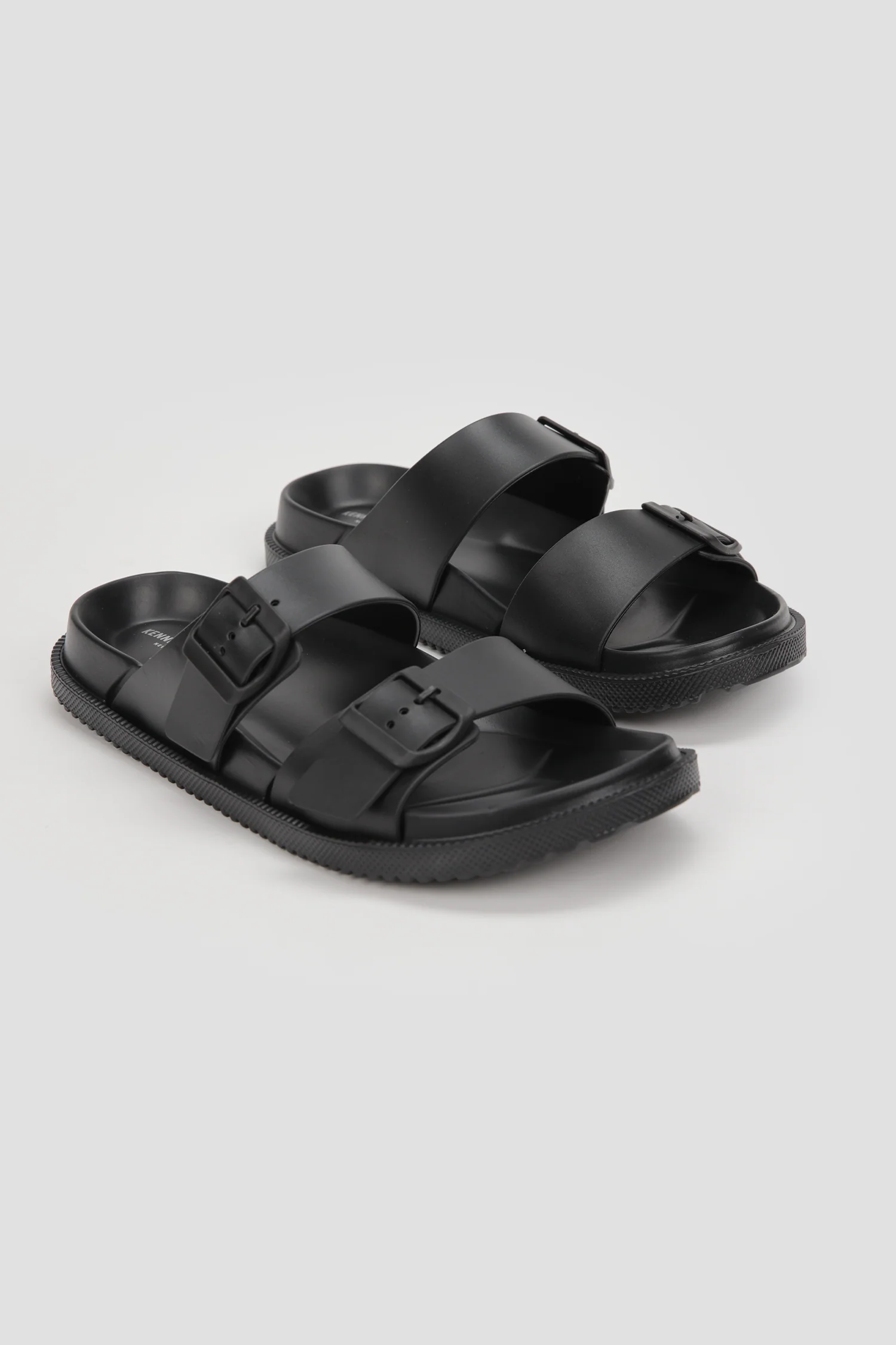 Buckle Strap Slide Sandals - Image 2