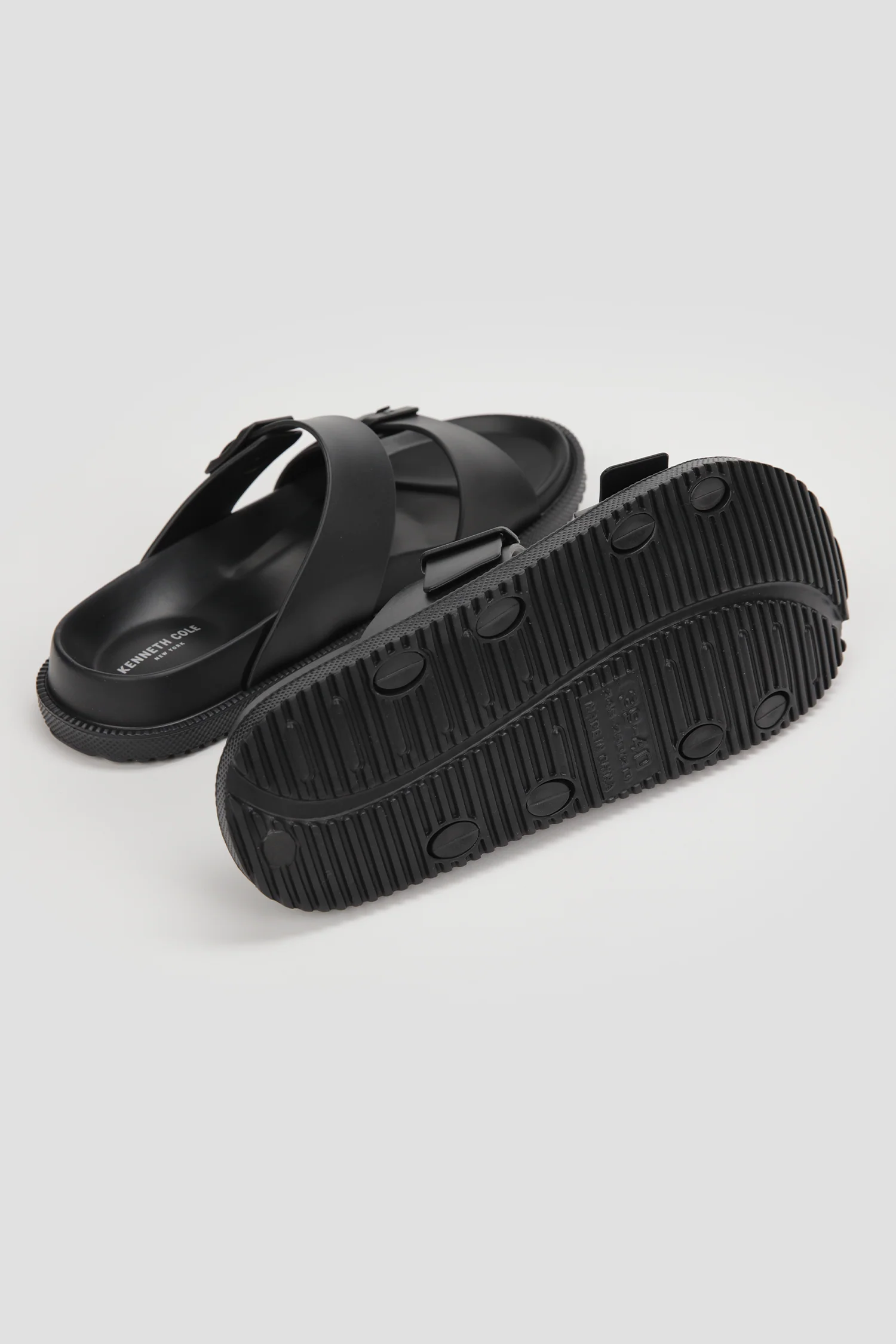 Buckle Strap Slide Sandals - Image 6