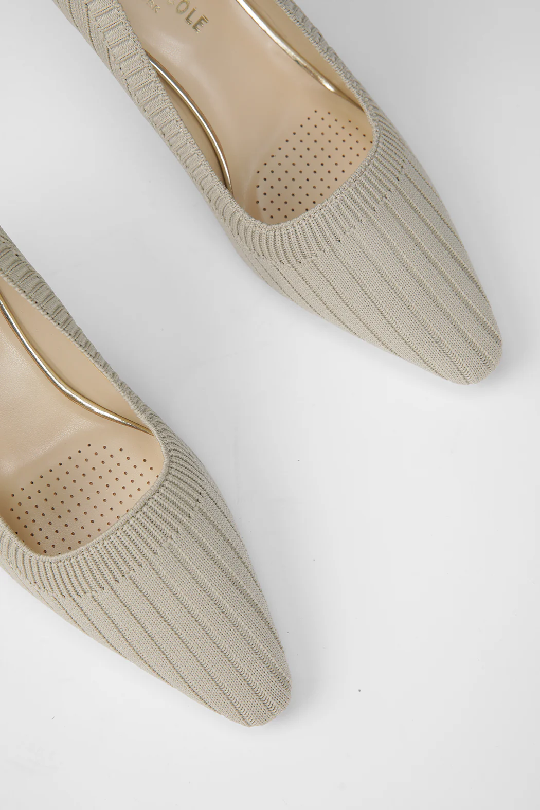 Pointed Toe Knitted Heels - Image 3
