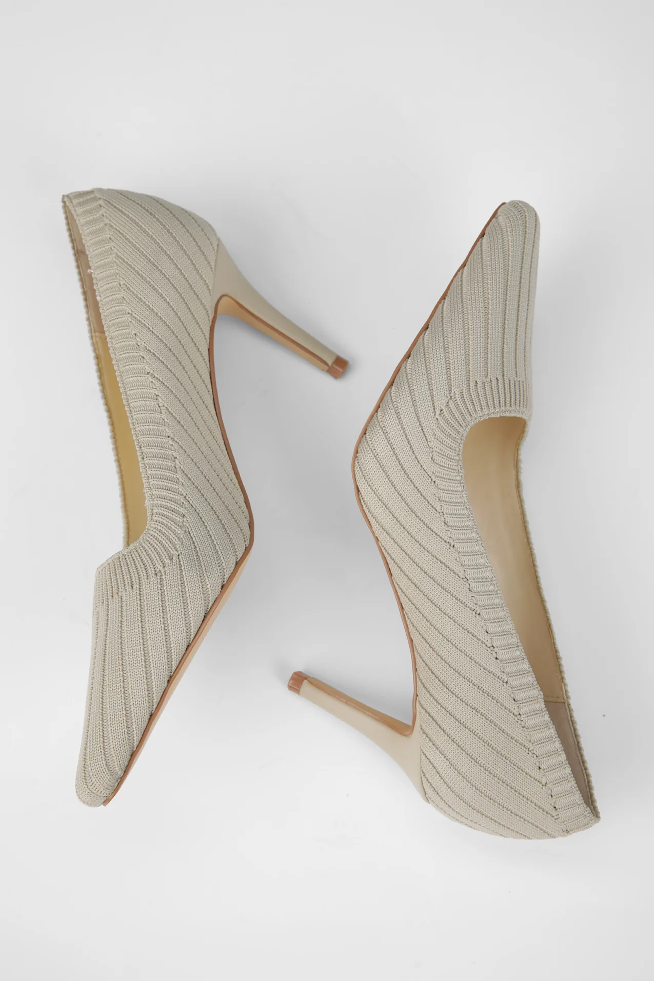 Pointed Toe Knitted Heels - Image 6