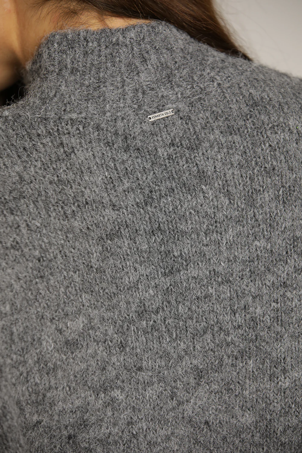 High Neck Long Sleeve Knit Top - Image 8