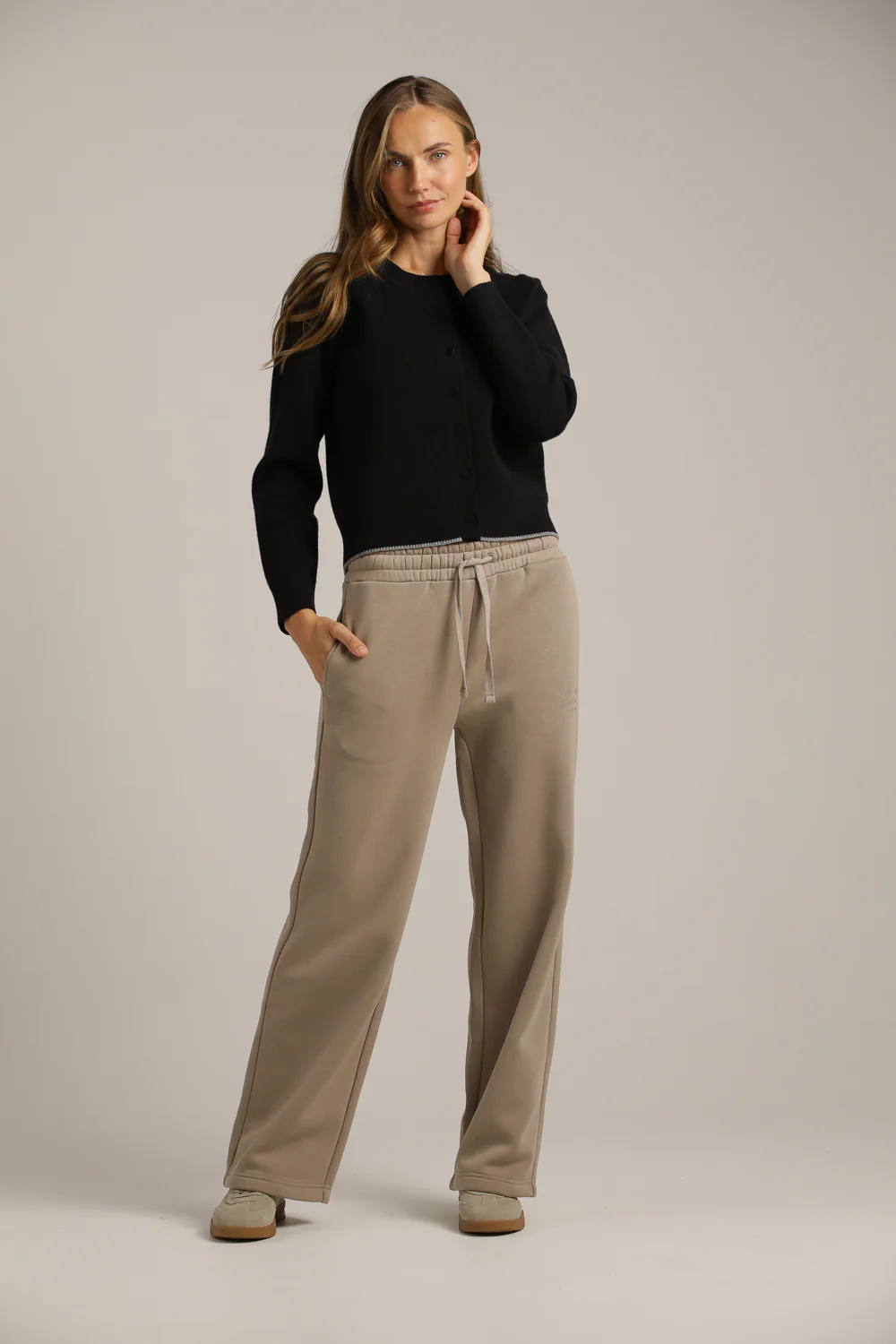 Wool-Textured Knitted Cardigan - Image 8