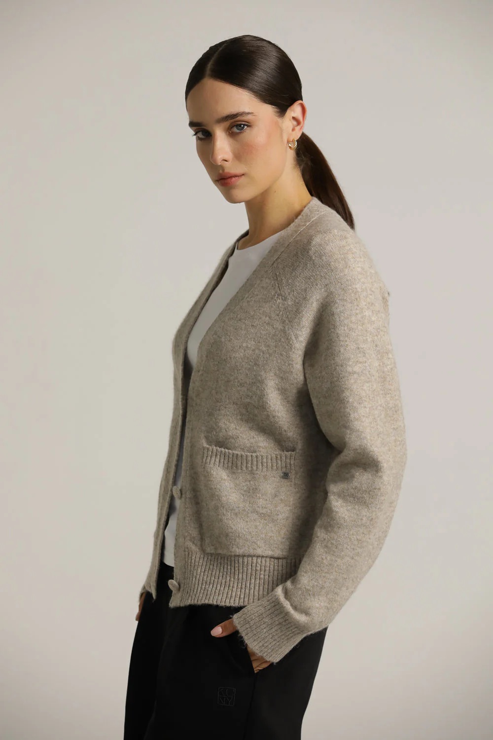 V Neck Cardigan