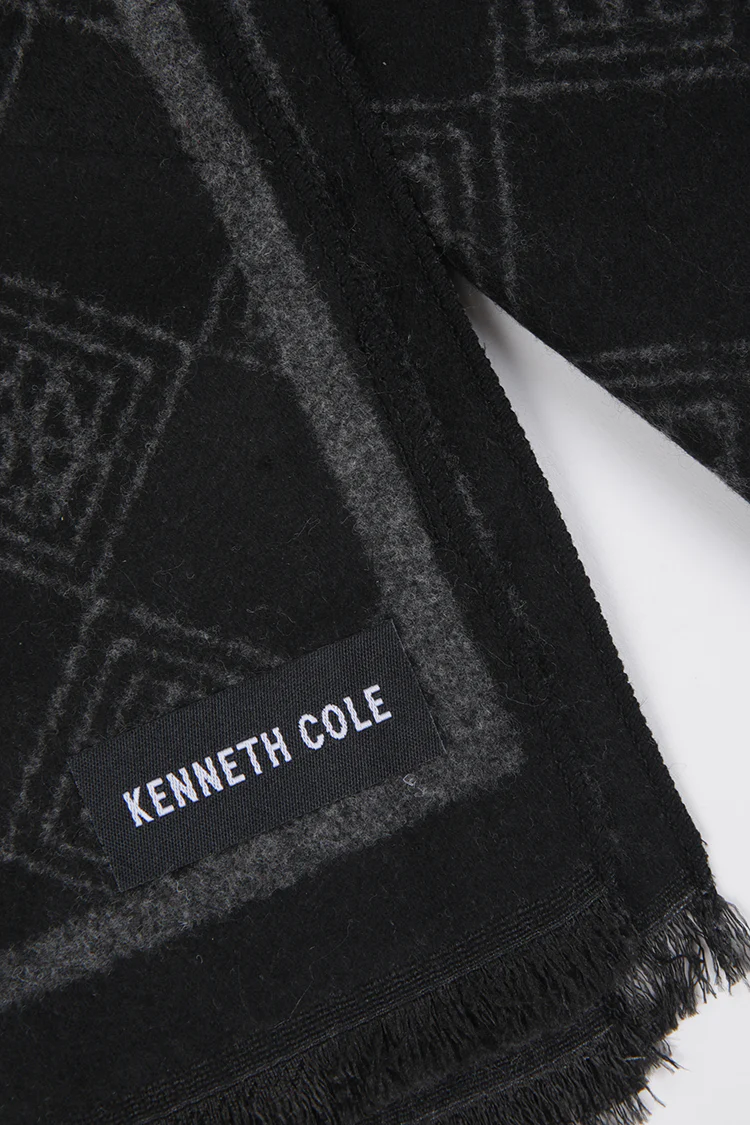 Graphic Jacquard Scarf - Image 4