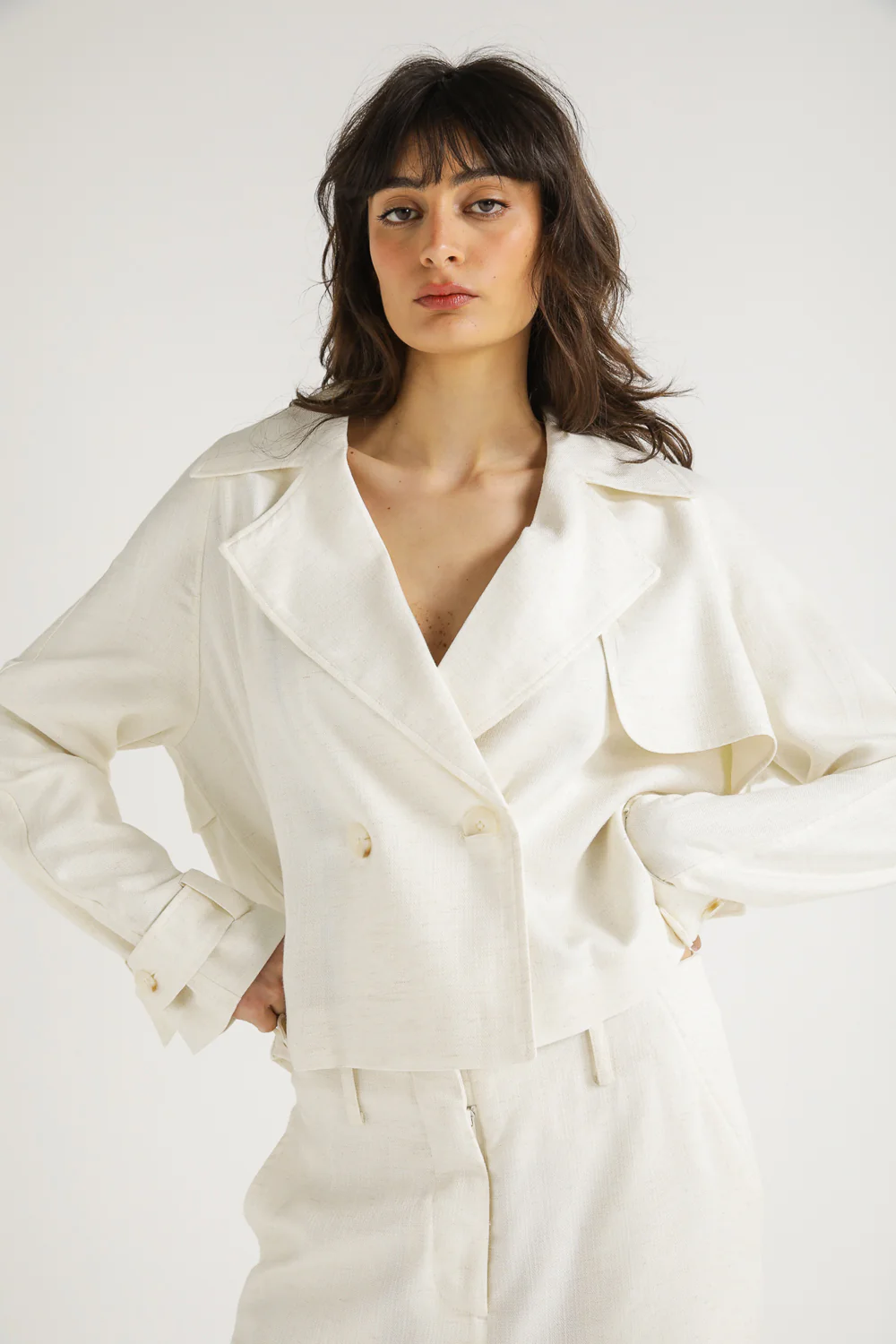 Zip Cotton Vest - Image 3