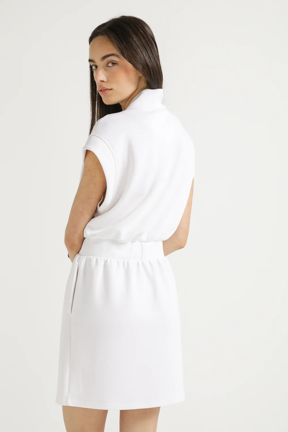 Zipper Mini Dress - Image 4